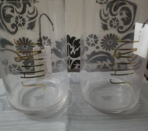 2 New Rae Dunn Shine Vases